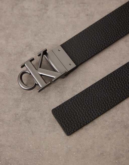 Calvin Klein Jeans - Riem met logo in zwart, 2 van 3