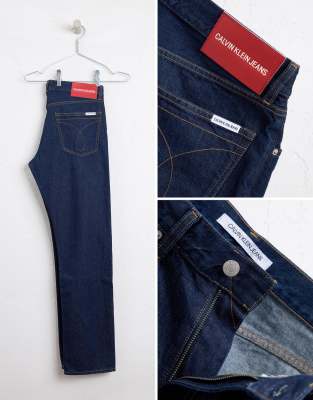 Calvin Klein Jeans rinse straight jeans 