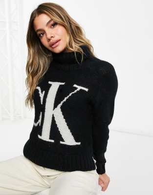 calvin klein logo jumper