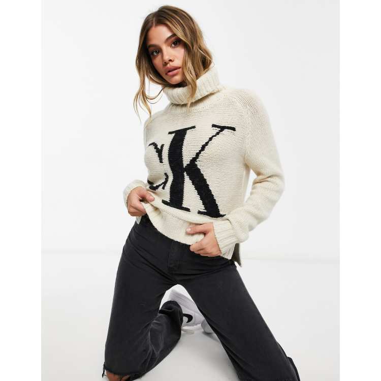 Womens ck sales jumper