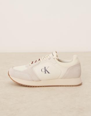 Calvin Klein Jeans Est.1978 Running Sneakers In Neutral