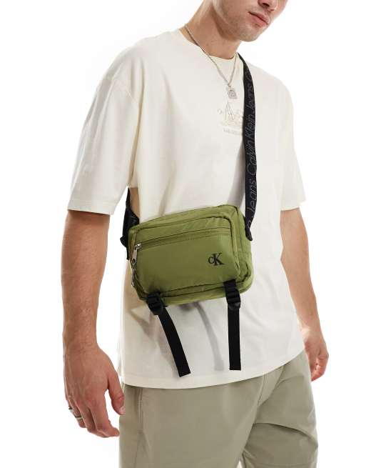 Calvin Klein Jeans - Sac ultra léger pour appareil photo - Vert kaki