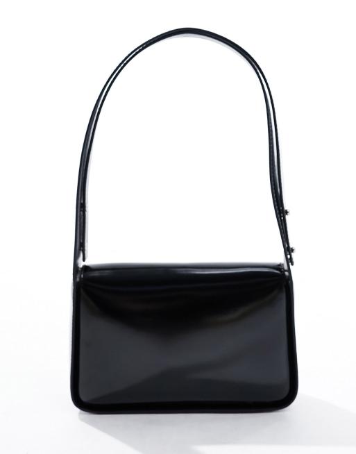 Calvin Klein Jeans - Schoudertas met blokflap in zwart, 2 van 4