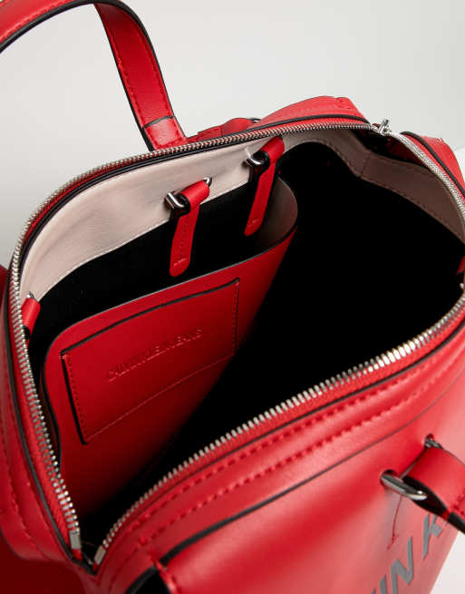 Calvin klein sculpted barrel bag new arrivals