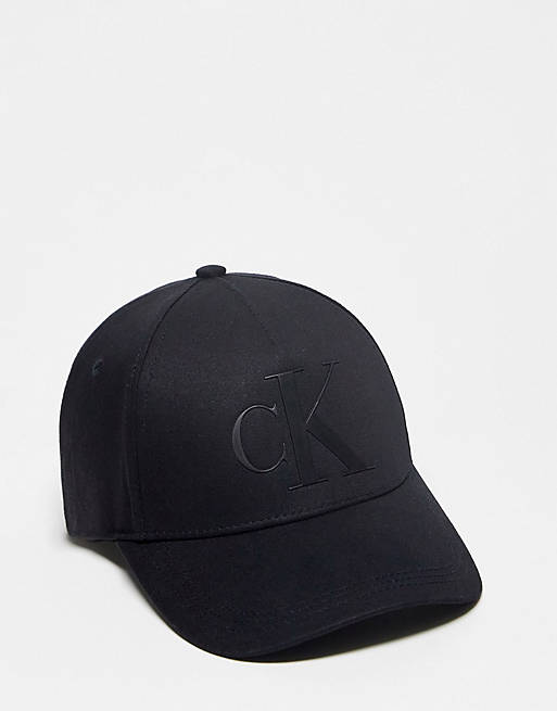 Calvin Klein Jeans sculpted cap in black | ASOS