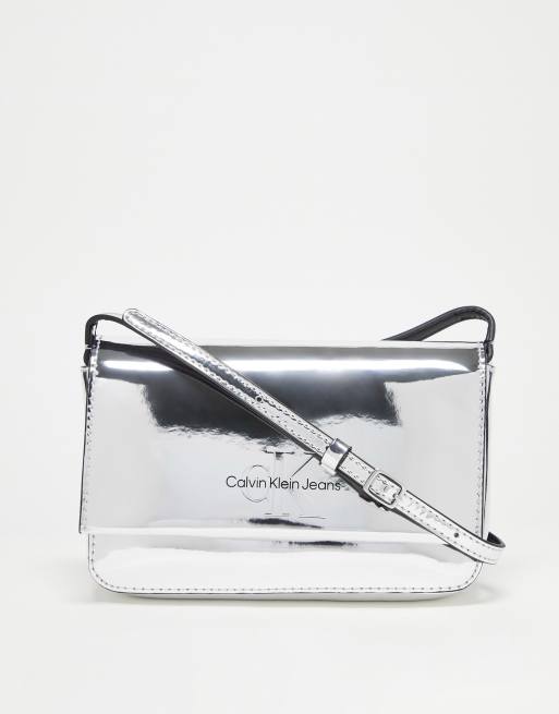 Calvin klein shop silver purse