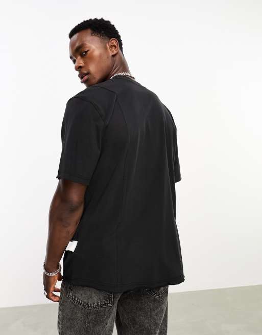 Calvin Klein crew neck t-shirt in black, ASOS