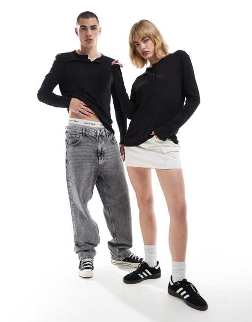 Calvin klein henley t shirt sales