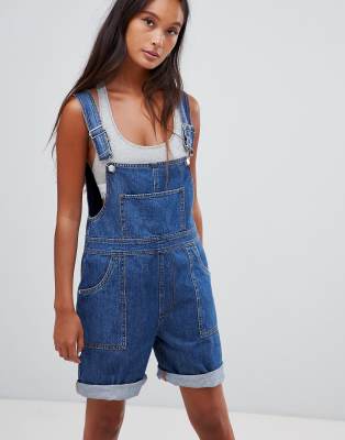 short jeans overall