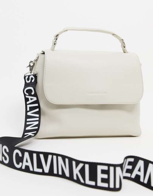 Calvin klein hot sale strap bag