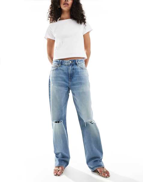 Calvin Klein Jeans signature 90s grunge jeans in dark wash - view 1