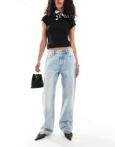 Tommy Jeans Betsy mid rise straight jeans in dark wash