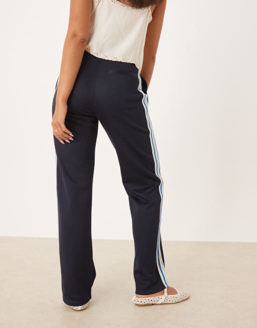Calvin Klein Jeans - Skinnende marineblå træningsbukser, 4 af 5