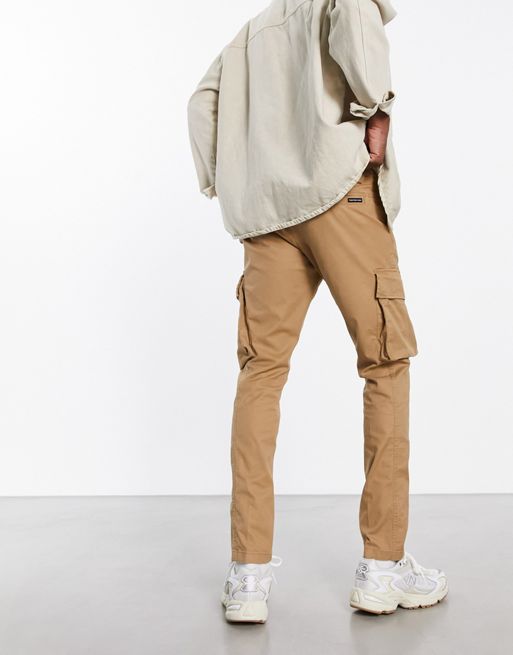 Skinny-Fit Cargo Trousers