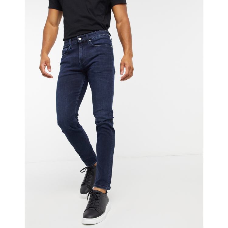 Calvin Klein Jeans Straight-Cut Leg Jeans - Blue