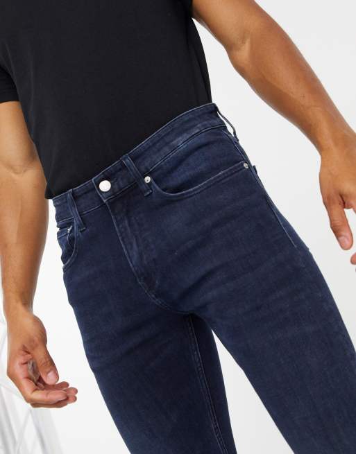 Calvin Klein Jeans skinny fit jeans in dark wash ASOS