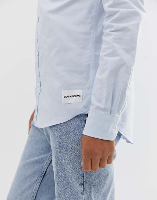 Calvin Klein Jeans Slim Oxford Shirt, $63, Asos