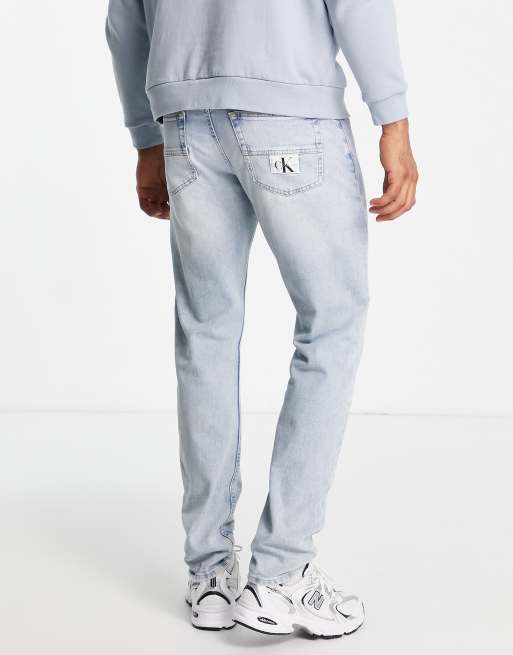 Calvin klein best sale slim taper jeans