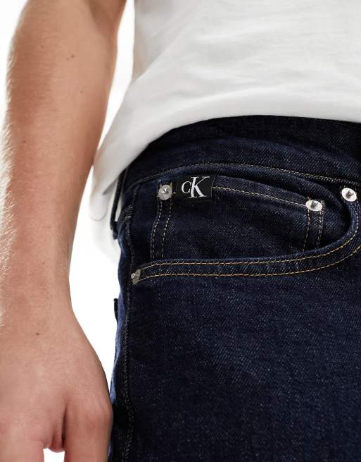 Calvin Klein Jeans Slim Tapered Jeans in Denim Dark, 2 of 5