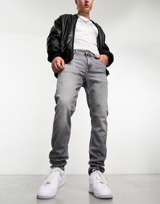Calvin Klein Jeans slim tapered jeans in grey
