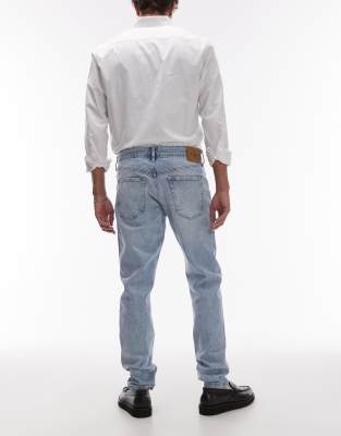 Calvin Klein Jeans Est.1978 Slim Tapered Jeans In Blue