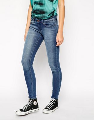 calvin klein jeans low rise skinny