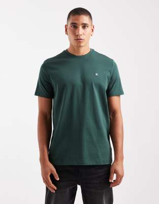 Calvin Klein Jeans Est.1978 Small Logo T-shirt In Green