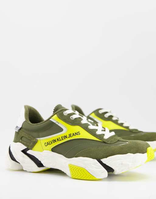 calvin klein solaris chunky sneakers