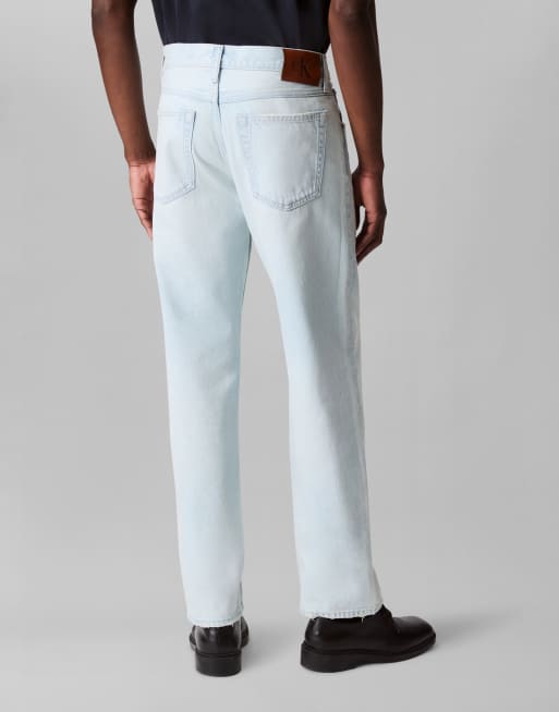Calvin Klein Jeans – Solblekta jeans med raka ben i 90-talsstil, 2 av 5