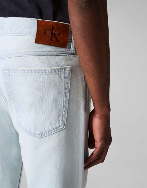 Calvin Klein Jeans – Solblekta jeans med raka ben i 90-talsstil, 4 av 5