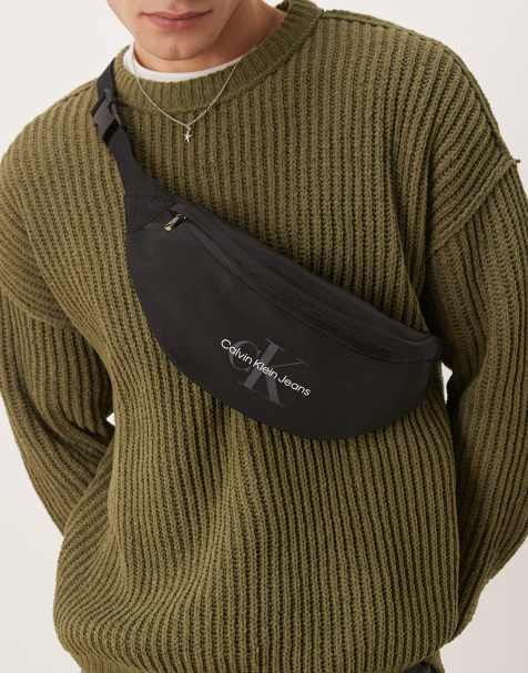 Calvin Klein Jeans — Sort bæltetaske med logo - view 1