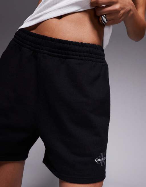 Calvin Klein Jeans - Sorte shorts i jersey, 2 af 5