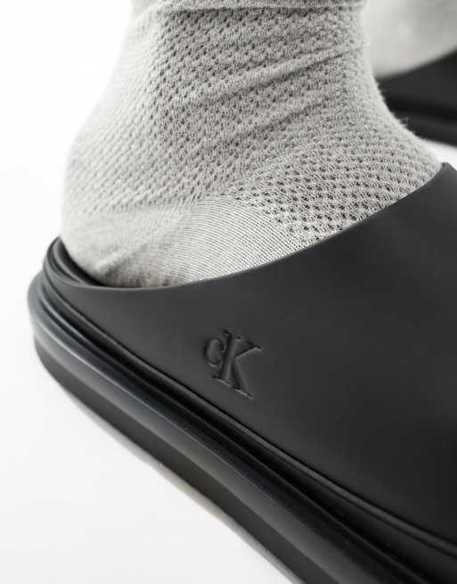 Calvin Klein Jeans - Sorte slip-on-clogs, 3 af 4