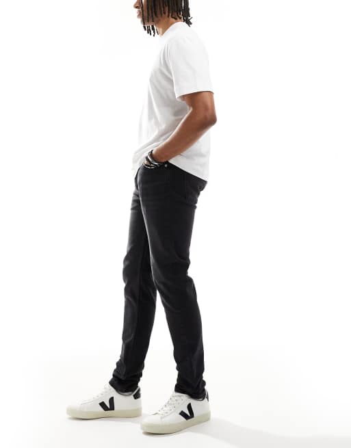 Calvin Klein Jeans - Sorte smalle tapered jeans, 2 af 5