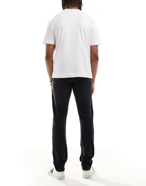 Calvin Klein Jeans - Sorte smalle tapered jeans, 3 af 5