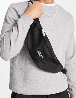 Calvin Klein Jeans sport essential bum bag in black | ASOS