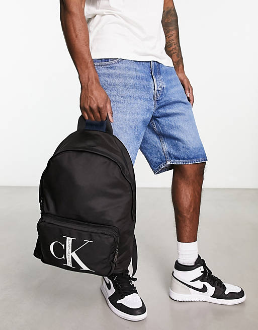 Calvin Klein Jeans sport essentials backpack in black | ASOS