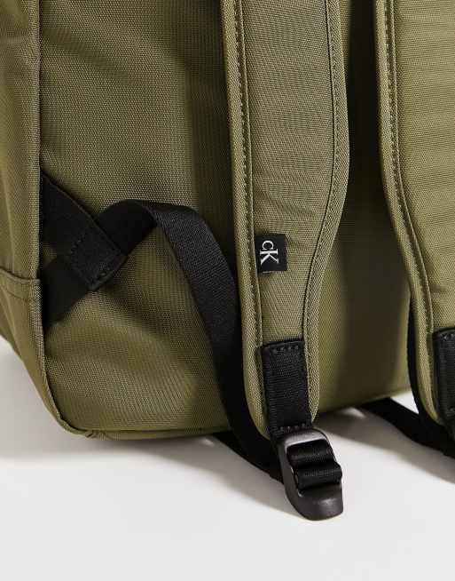 Calvin klein backpack green best sale