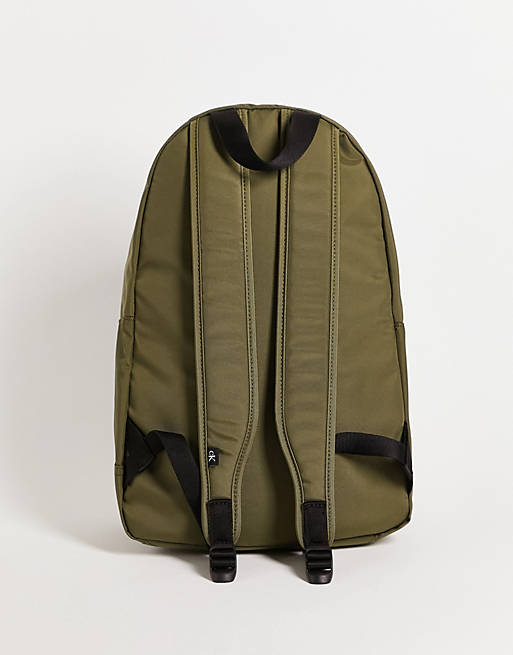 bungee jump exposure royalty Calvin Klein Jeans sport essentials backpack in khaki | ASOS