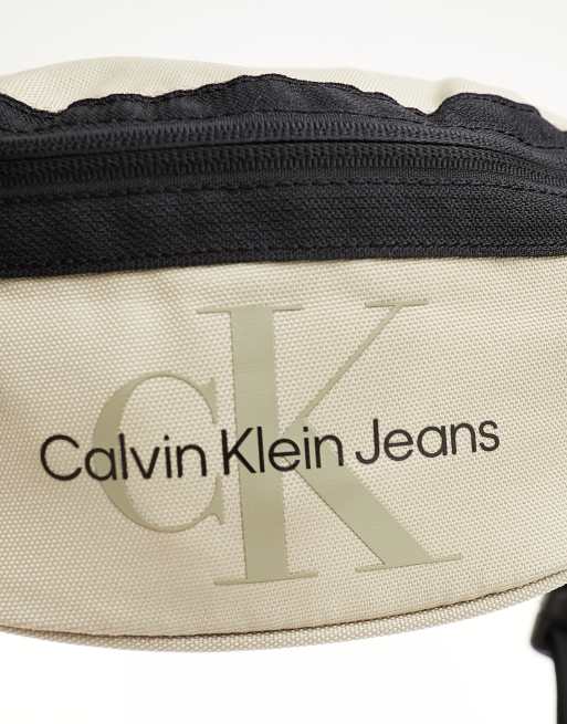 Calvin Klein Jeans – Sport Essentials – Brungrå midjeväska, 3 av 4