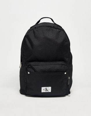 Calvin Klein Jeans sport essentials campus backpack in black