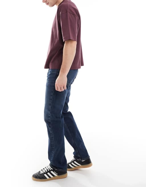 Calvin Klein Jeans standard straight jeans in dark wash, 3 of 5