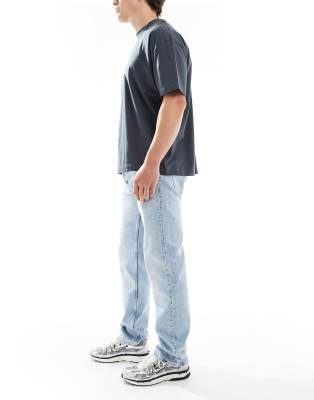 Calvin Klein Jeans Est.1978 Standard Straight Leg Jeans In Blue
