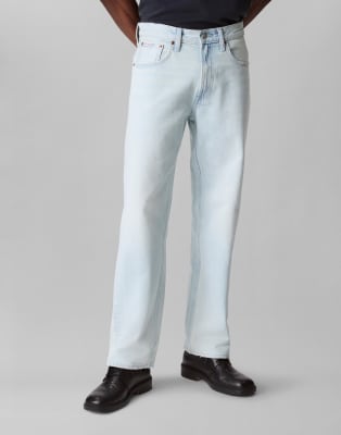 Calvin Klein Jeans – Straight Jeans im 90er-Stil in sonnengebleichter Waschung - view 1