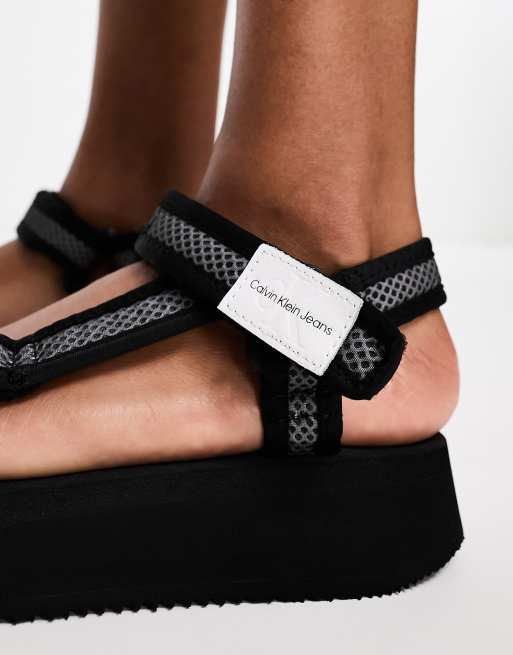 Calvin klein strappy sandals online