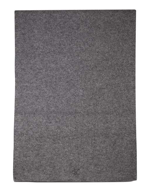 Calvin Klein Jeans – Strickschal in Ziegengrau