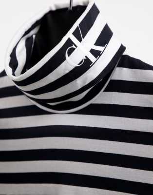 calvin klein stripe shirt