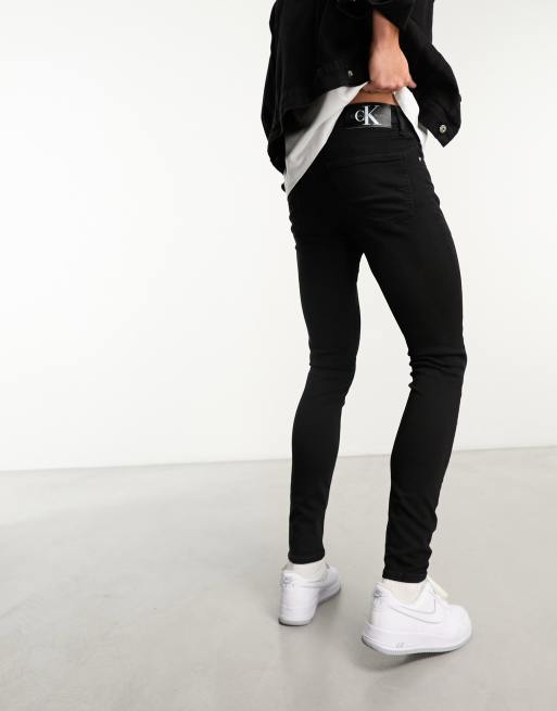 Calvin klein black hot sale skinny jeans mens