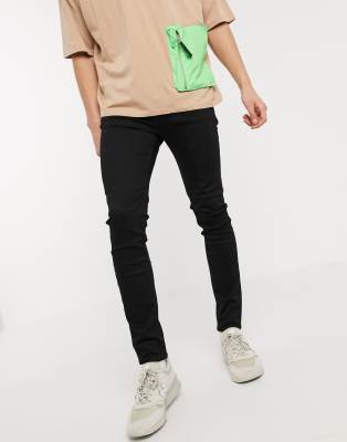 Calvin Klein Jeans - Superskinny jeans in zwart | ASOS