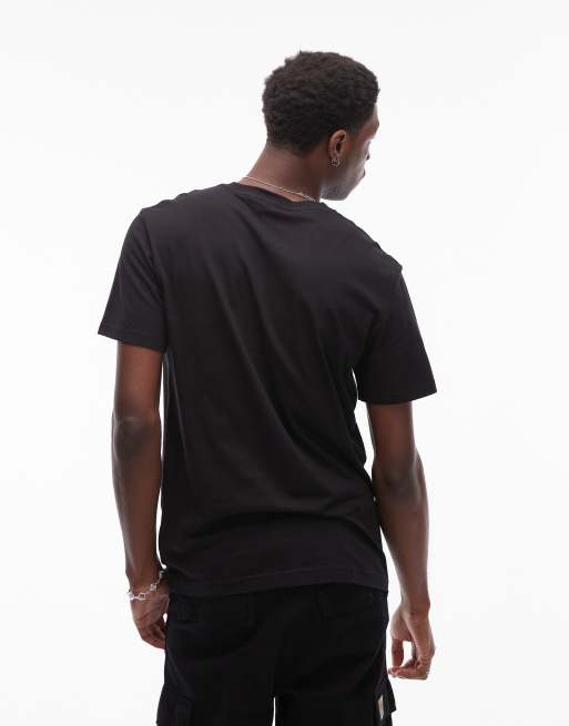 Calvin Klein Jeans – Svart t-shirt med liten logga , 2 av 4